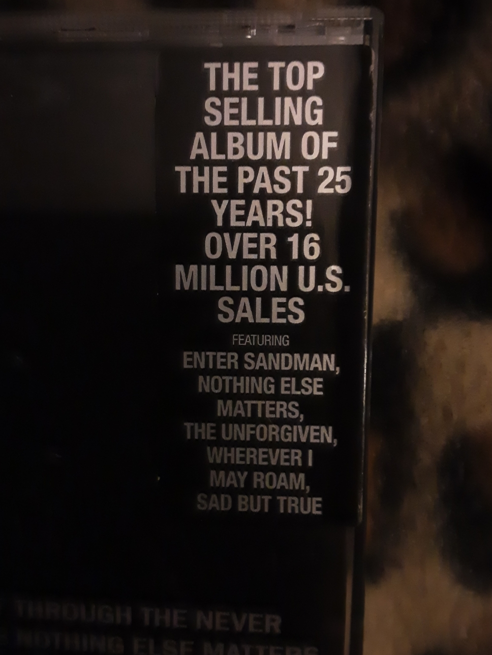 Metallica The BLACK ALBUM Cd